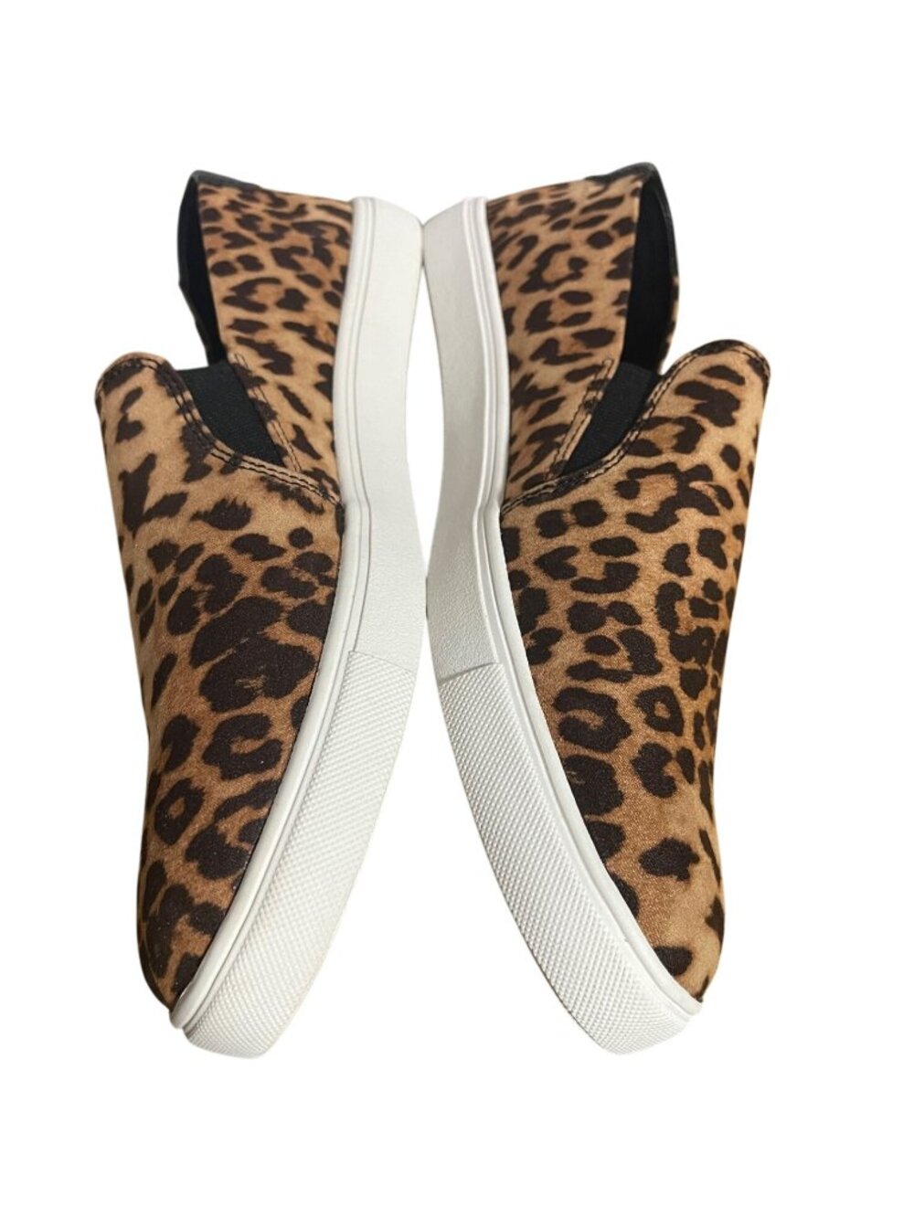 White Mountain Peyton Leopard Print Slip On Sneakers Womens 11 Casual Shoes - Picture 11 of 11